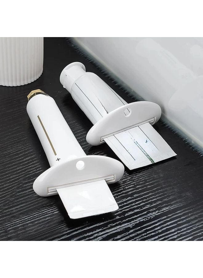 2pcs Manual Toothpaste Tube Squeezer Hygienic Space Saving Bathroom Organizer - Image 1